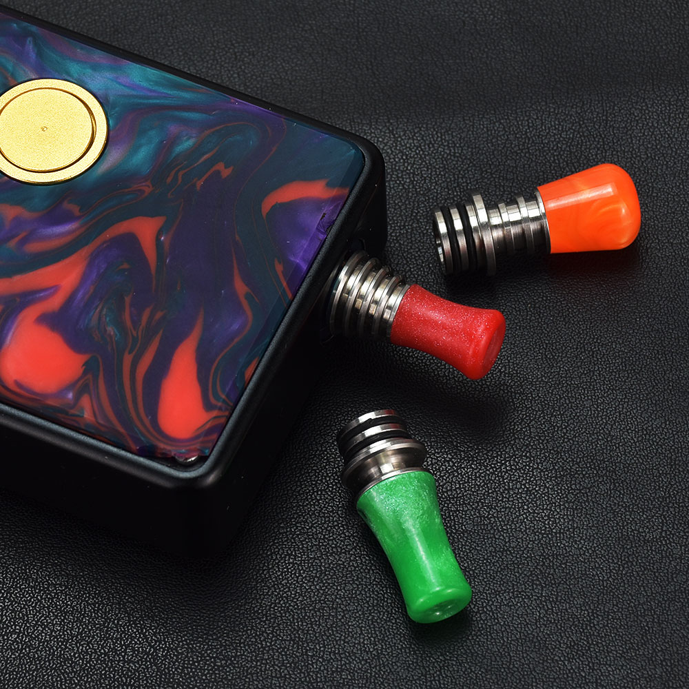 Drip Tip Resin - WOLFCOOLVAPE desain rda tank atomizer 510