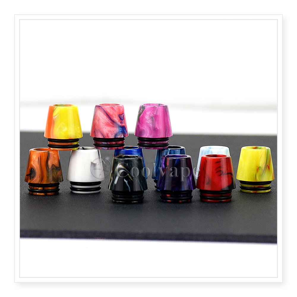810 Drip Tip dalam Resin Warna - Drip Tip Resin ulasan dan harga