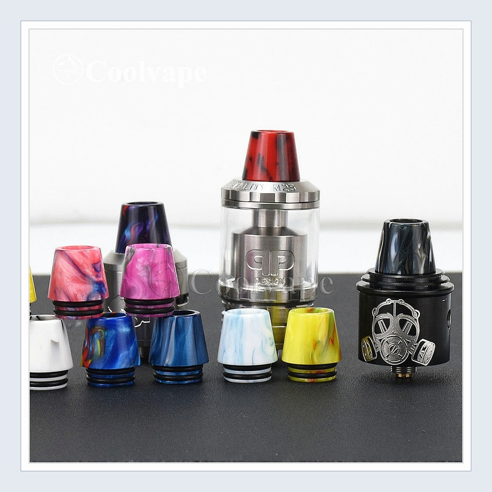 810 Drip Tip dalam Resin Warna - Drip Tip Resin ulasan dan harga