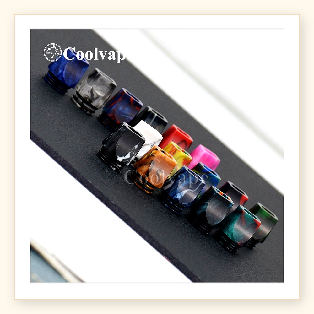 810 Drip Tip dalam Resin Warna - Drip Tip Resin ulasan dan harga