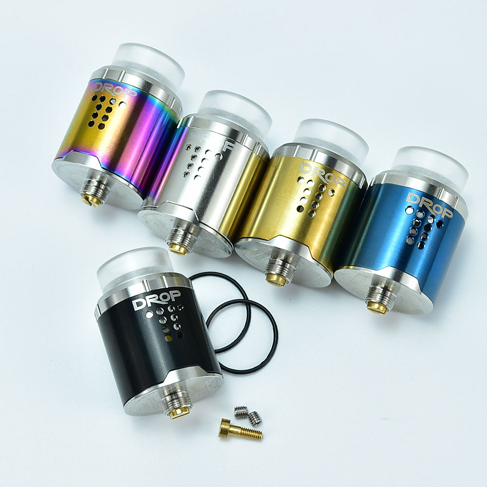 Atomizer Tank RDA 24mm DROP -  - Vape Coil Replacement ulasan dan harga