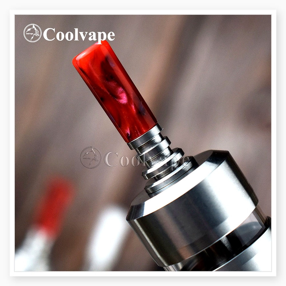 510 MTL Drip Tip untuk Dvarw M - Drip Tip Resin ulasan dan harga