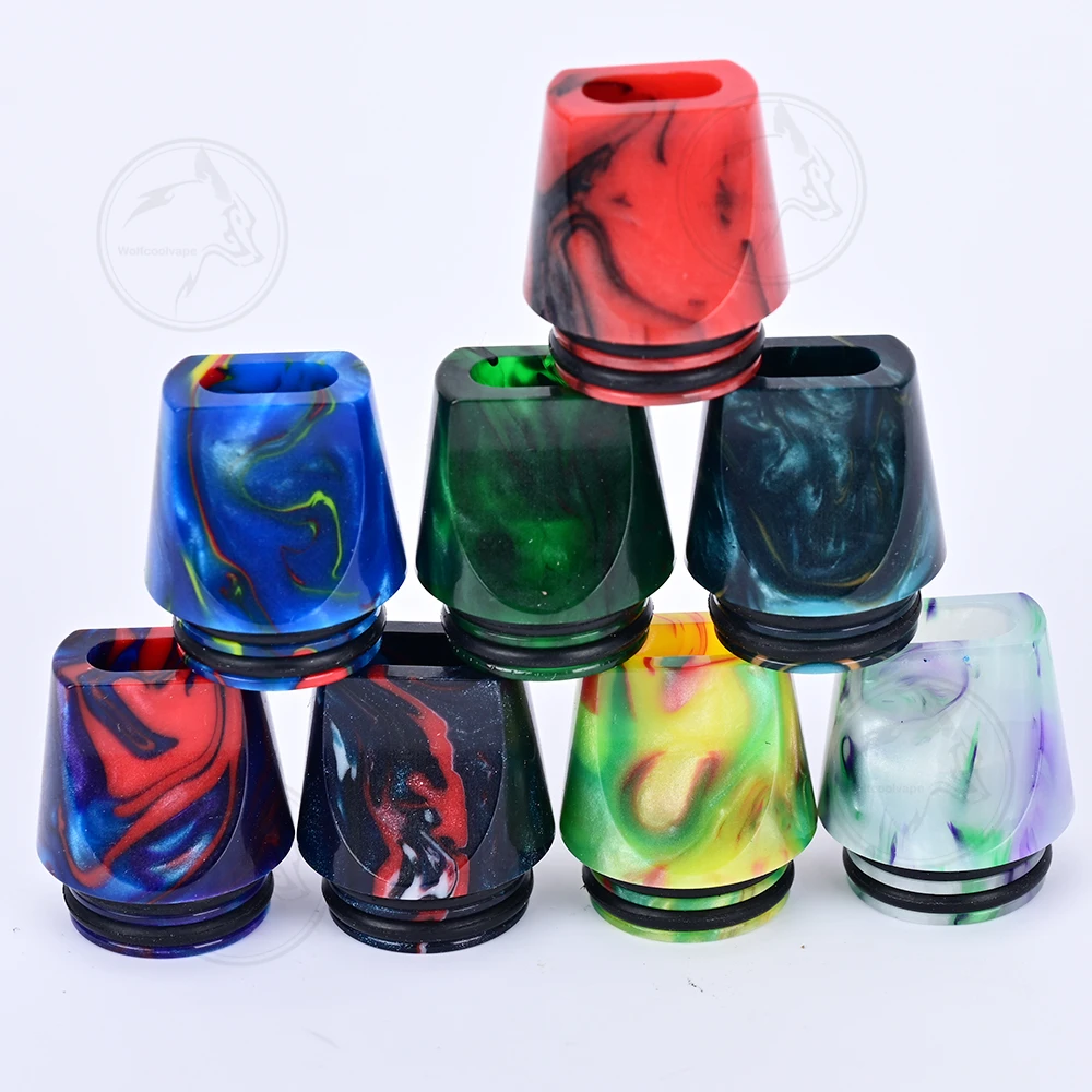 8 Buah Wolfcoolvape Atomizer 8 - Drip Tip Resin ulasan dan harga